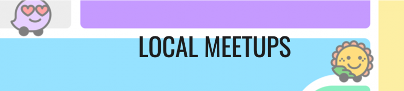 Waze Local Meetups banner