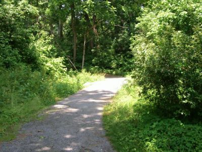 Example of a pedestrian path