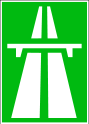 Swiss freeway sign