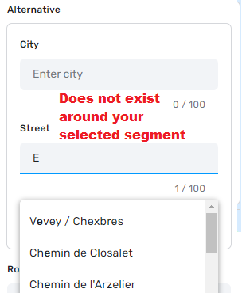 Alternate name suggestions in WME
