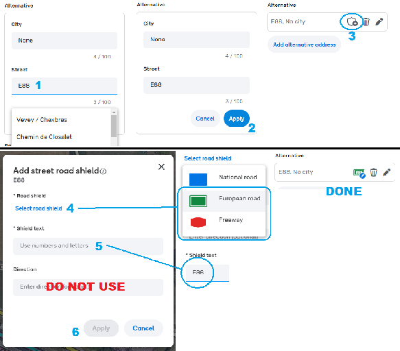Procedure for creating a new shield in WME